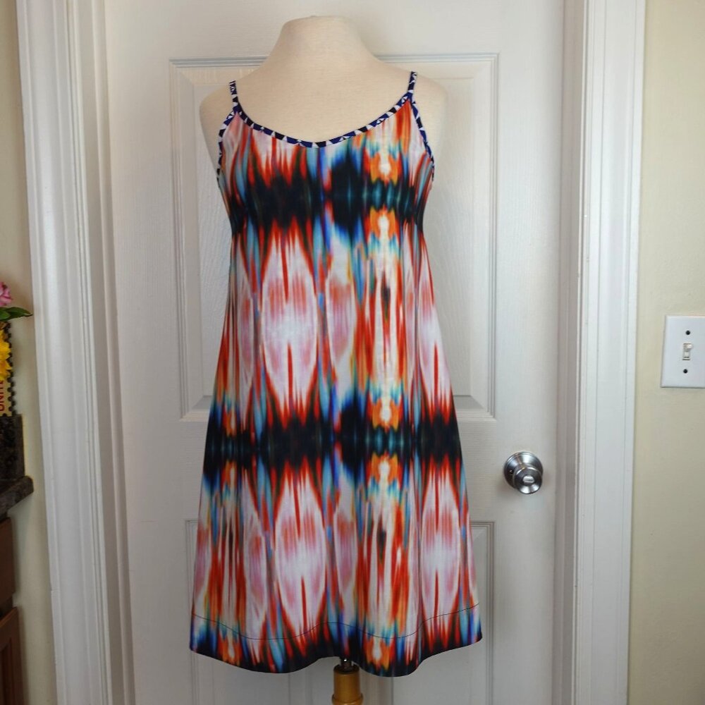 Reversible Summer Above Knee Tank Shift Dress XS